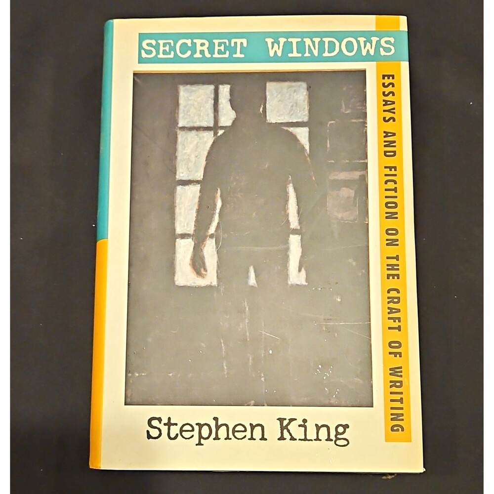 Vtg 2000 Stephen King Secret Windows Essays & Fiction on Writing HC DJ see desc